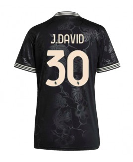 Günstige Juventus Jonathan David #30 3rd trikot Damen 2025-26 Kurzarm